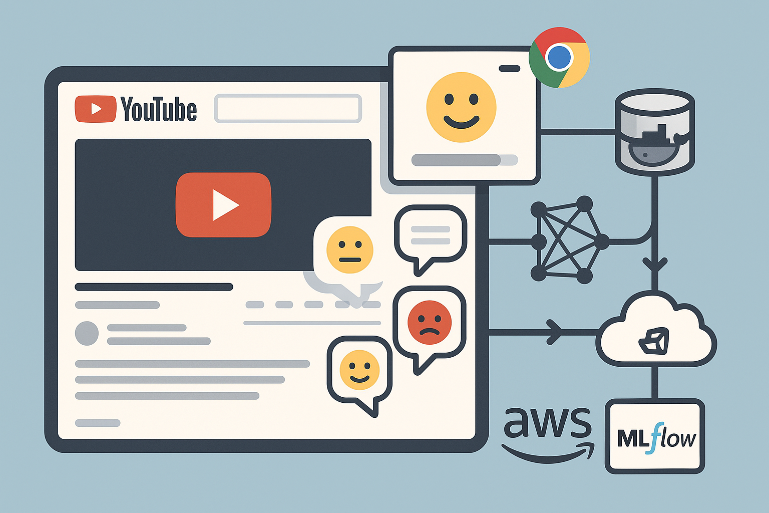 SentiSync: Real-Time YouTube Sentiment Analysis with MLOps